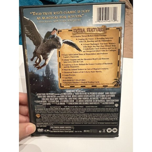 Harry Potter and the Prisoner of Azkaban (DVD, 2004, 2-Disc Set, Widescreen) - Picture 2 of 6